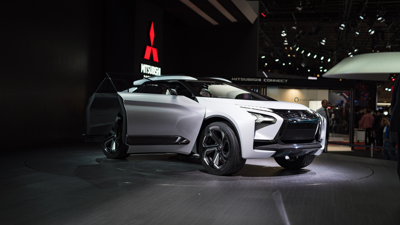 Illustration for article titled Mitsubishi's Electric SUV Concept Isn't A Lancer Evo But It's A Chance To Be Relevant Again
